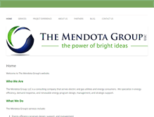 Tablet Screenshot of mendotagroup.com
